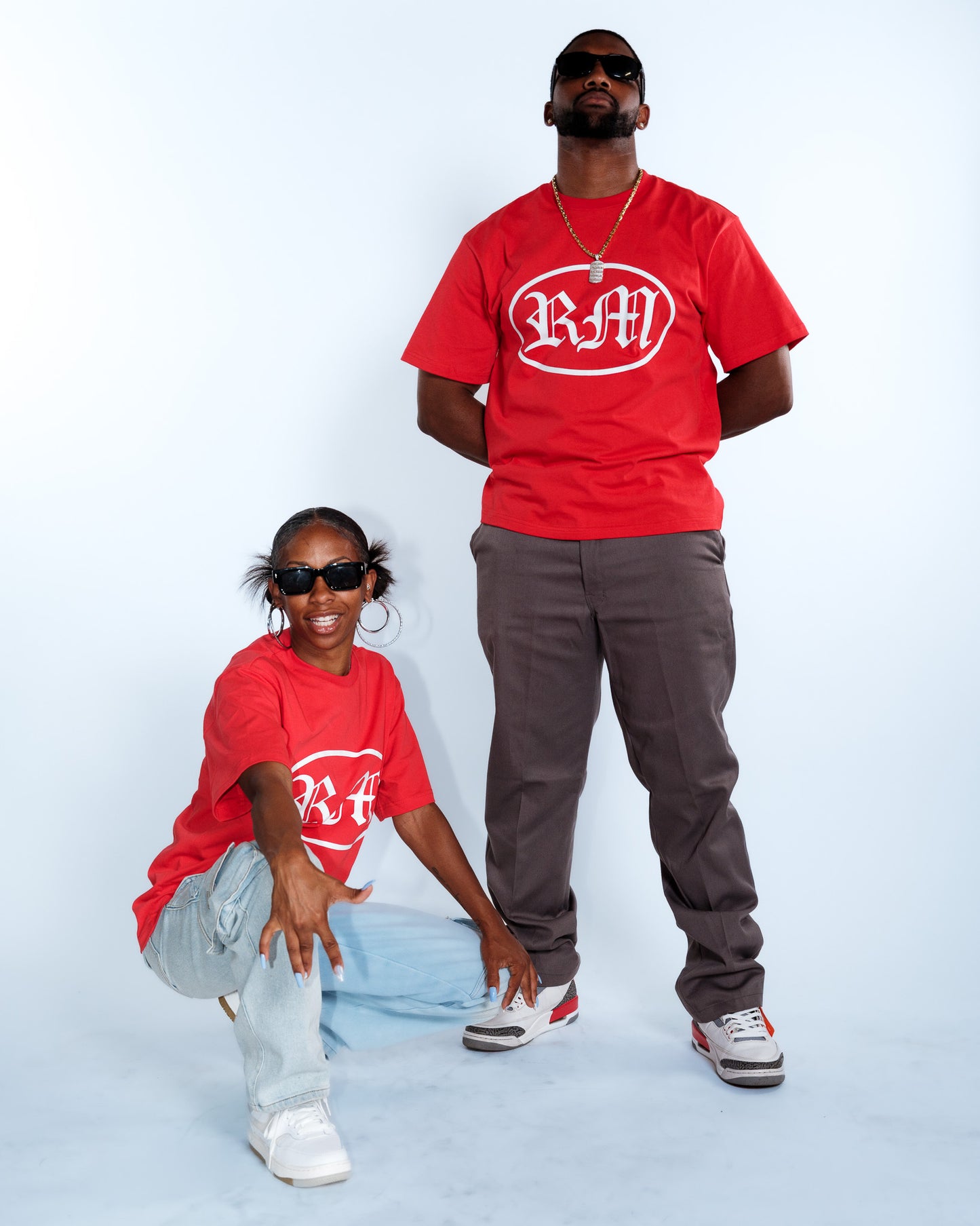 Renegade Mafia “RM” Red Logo T-Shirt – Urban Streetwear Tee for Men & Women