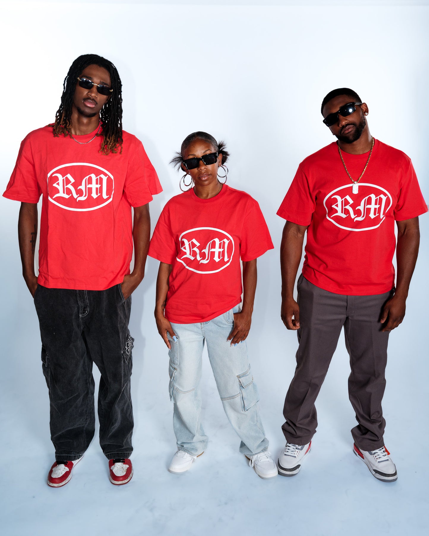 Renegade Mafia “RM” Red Logo T-Shirt – Urban Streetwear Tee for Men & Women