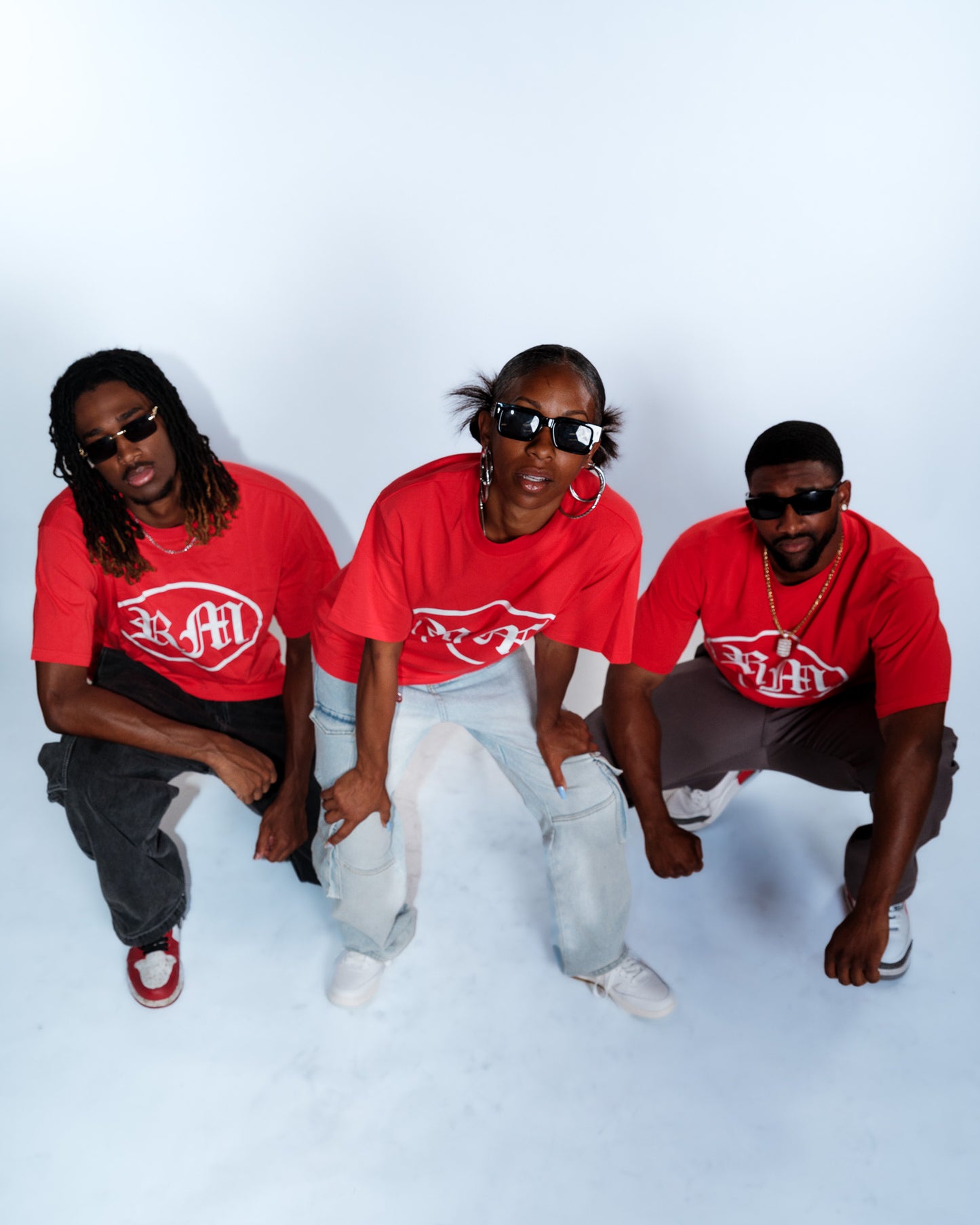 Renegade Mafia “RM” Red Logo T-Shirt – Urban Streetwear Tee for Men & Women