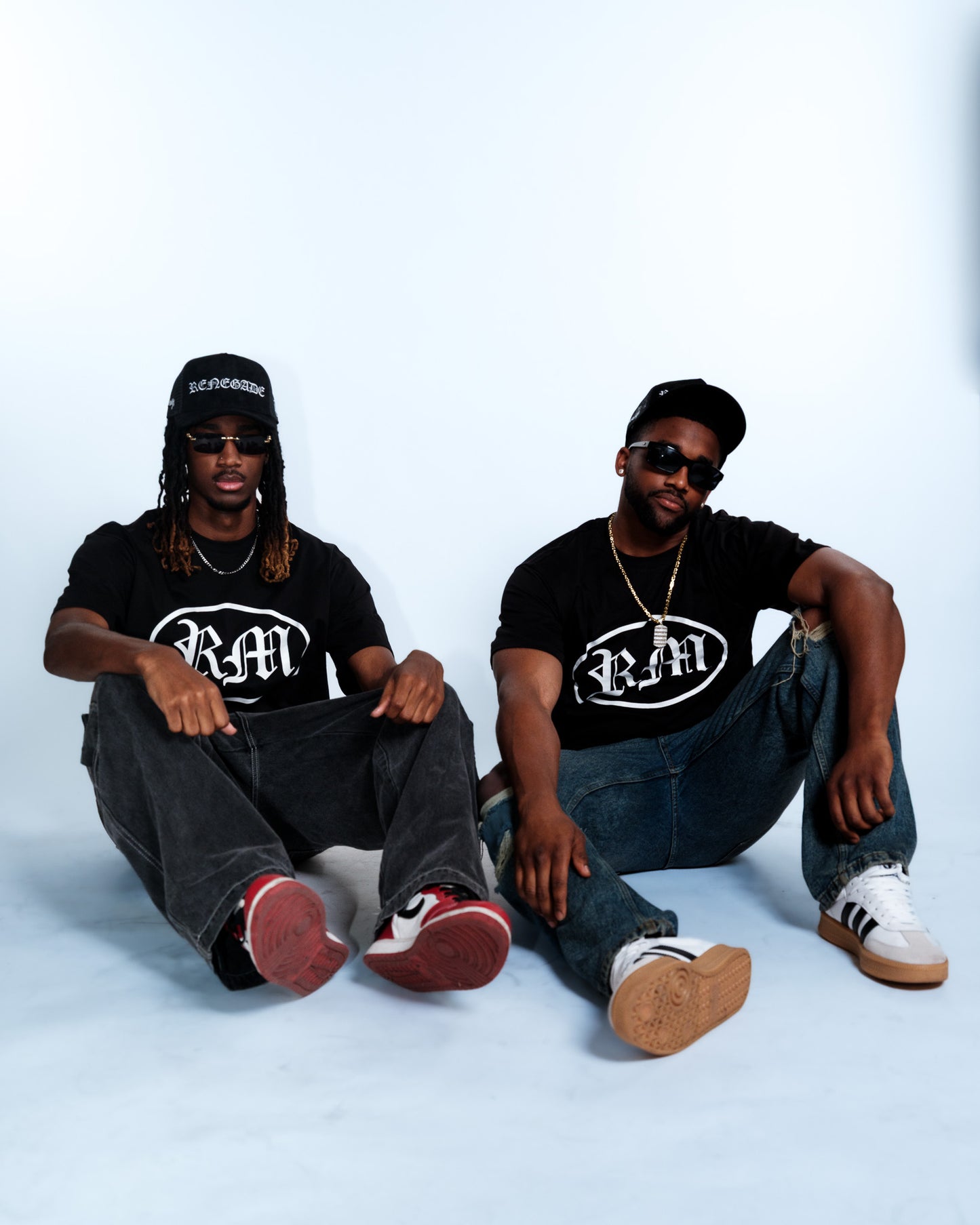 Renegade Mafia “RM” Black Logo T-Shirt – Urban Streetwear Tee for Men & Women