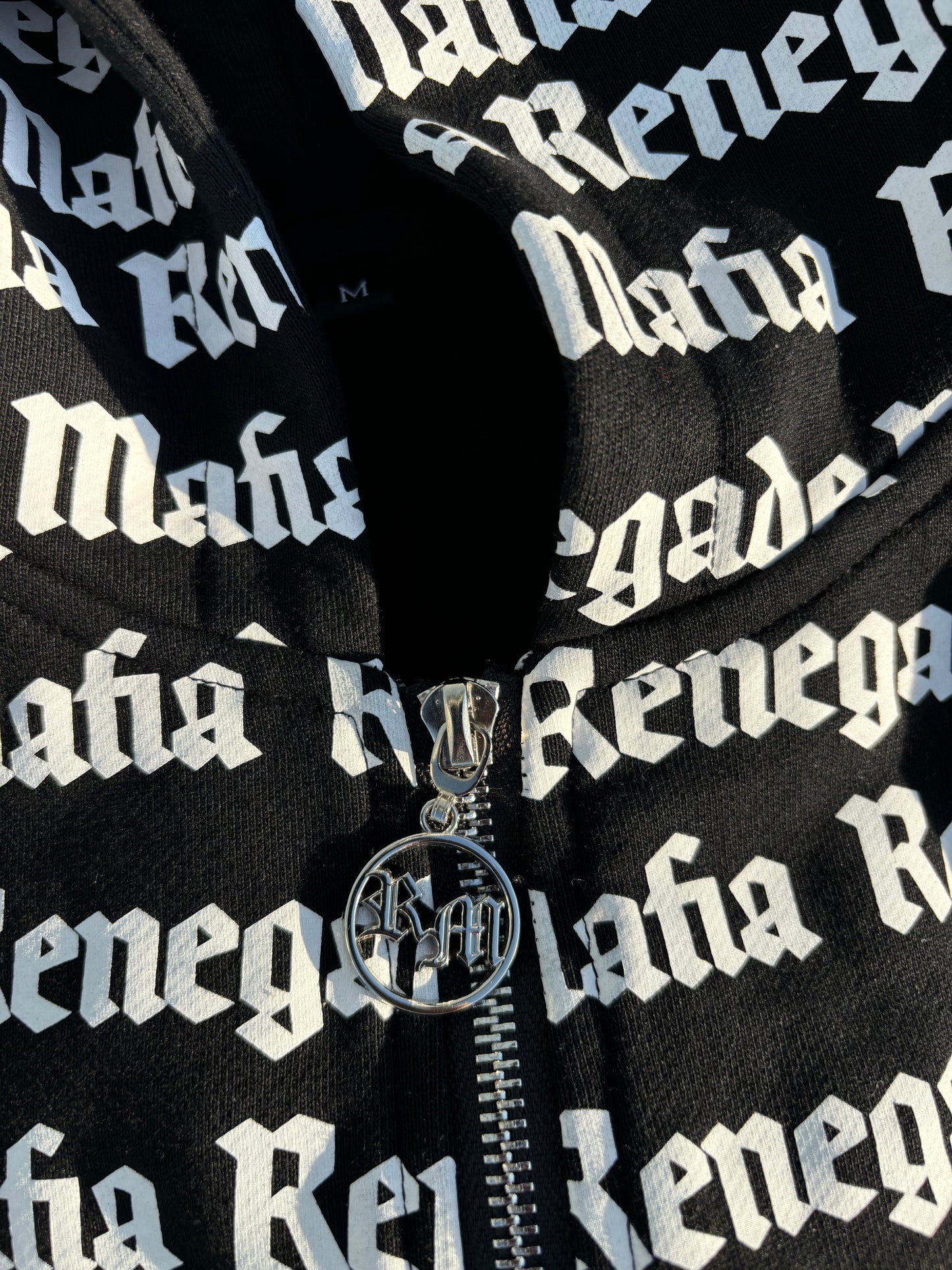 Renegade Mafia All-Over Zip Up Hoodie