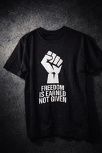 Fuck ICE Shirt – Freedom Is Earned Not Given | Protest Streetwear Tee