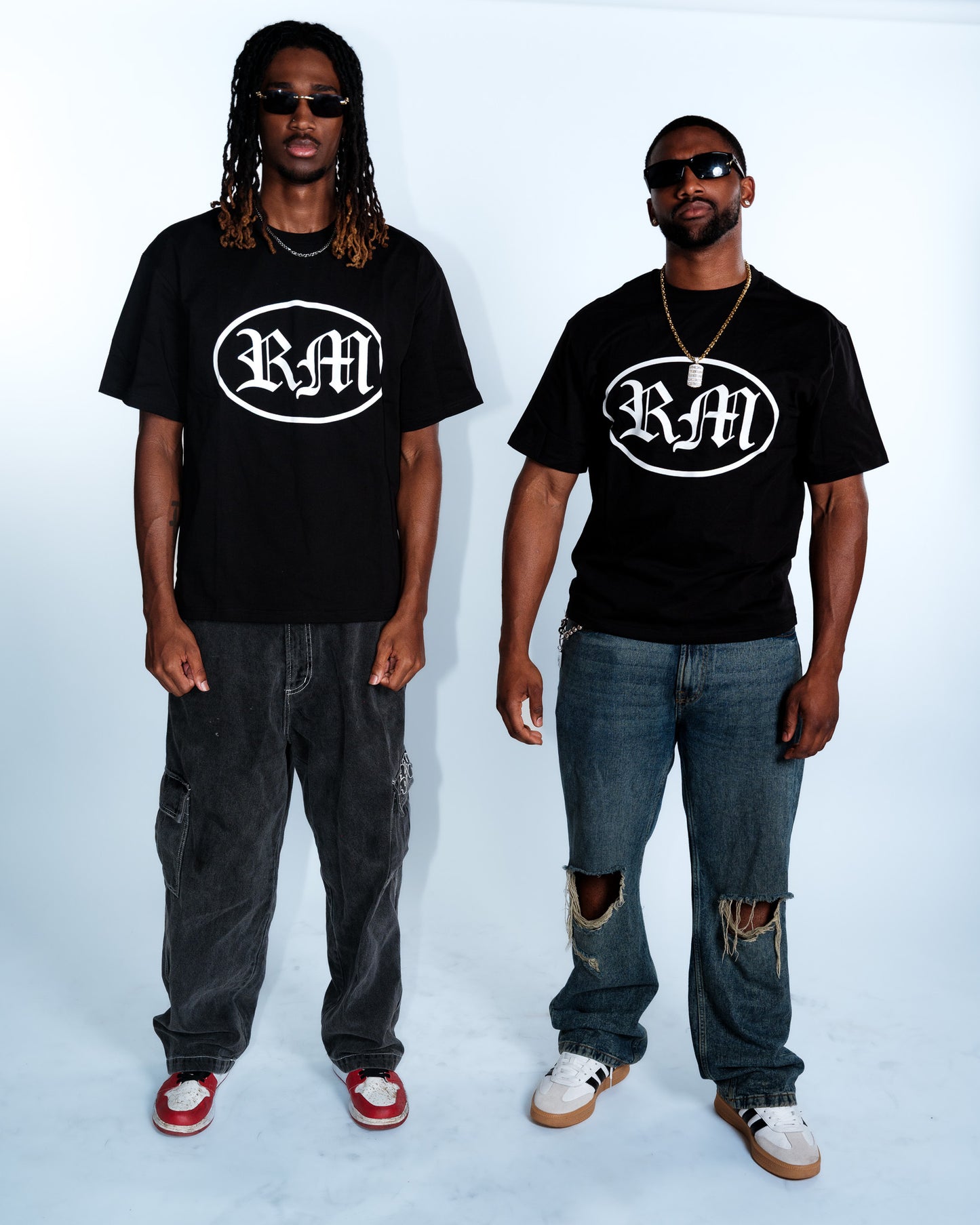 Renegade Mafia “RM” Black Logo T-Shirt – Urban Streetwear Tee for Men & Women