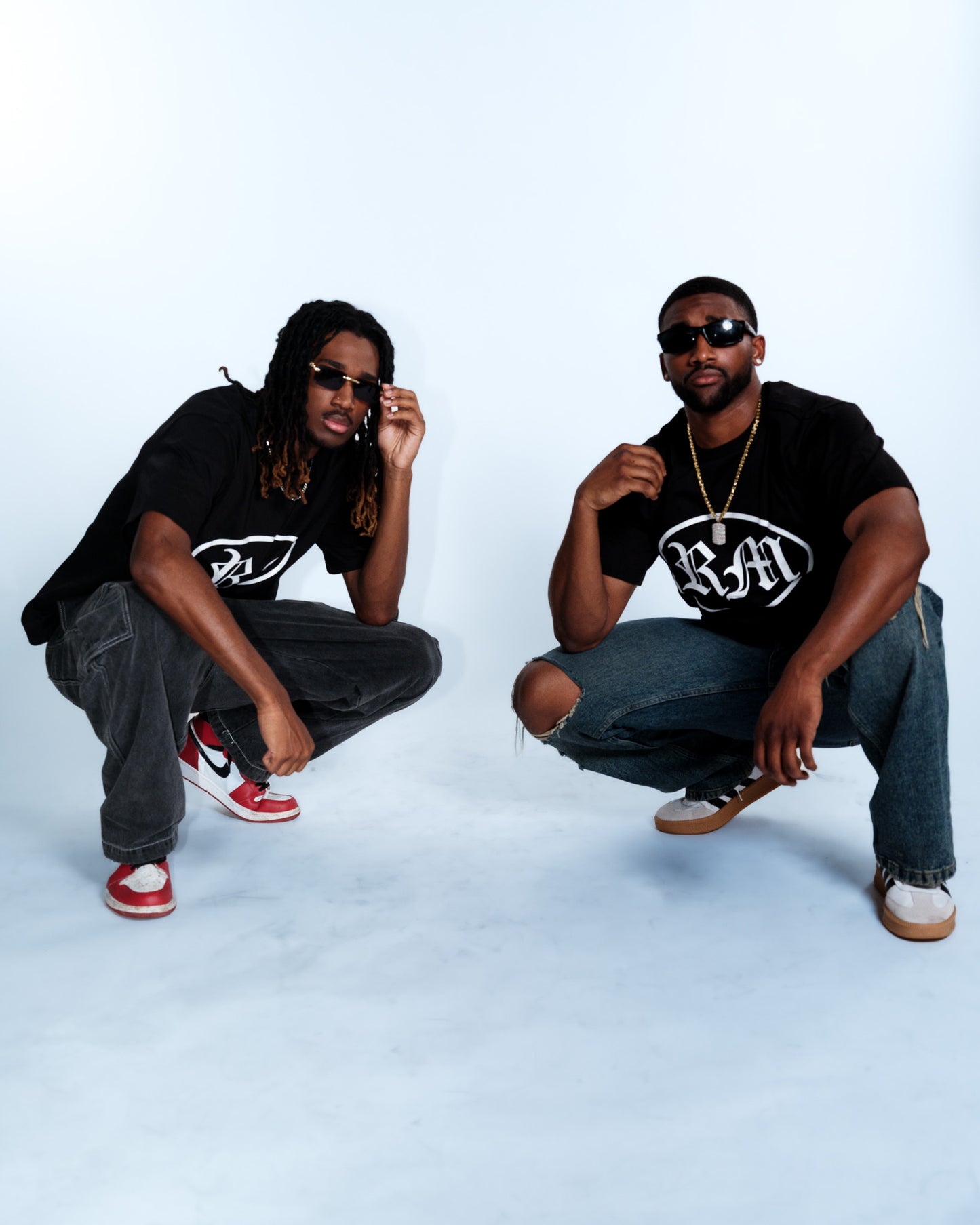 Renegade Mafia “RM” Black Logo T-Shirt – Urban Streetwear Tee for Men & Women