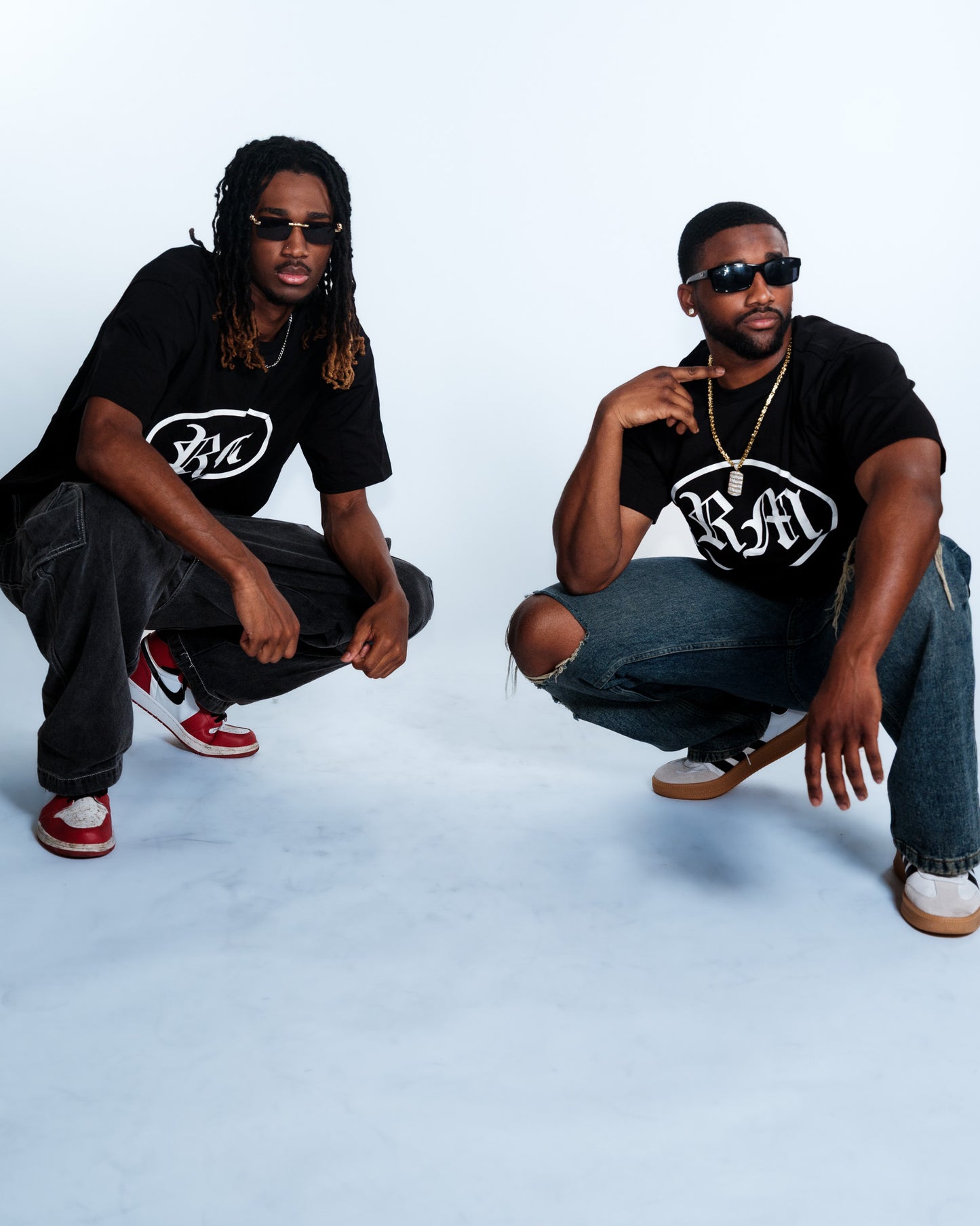 Renegade Mafia “RM” Black Logo T-Shirt – Urban Streetwear Tee for Men & Women