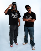 Renegade Mafia “RM” Black Logo T-Shirt – Urban Streetwear Tee for Men & Women
