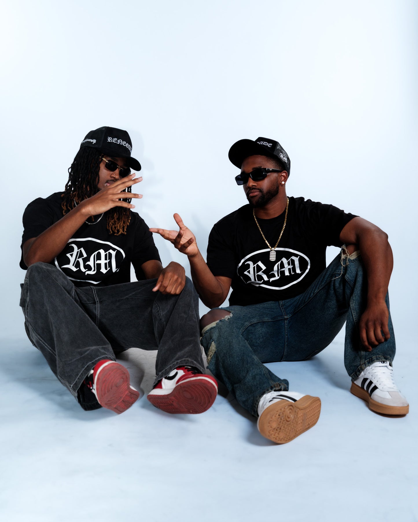 Renegade Mafia “RM” Black Logo T-Shirt – Urban Streetwear Tee for Men & Women