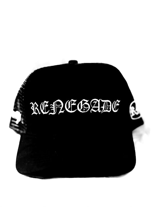 Renegade Mafia Suede Trucker Hat - Black Trucker