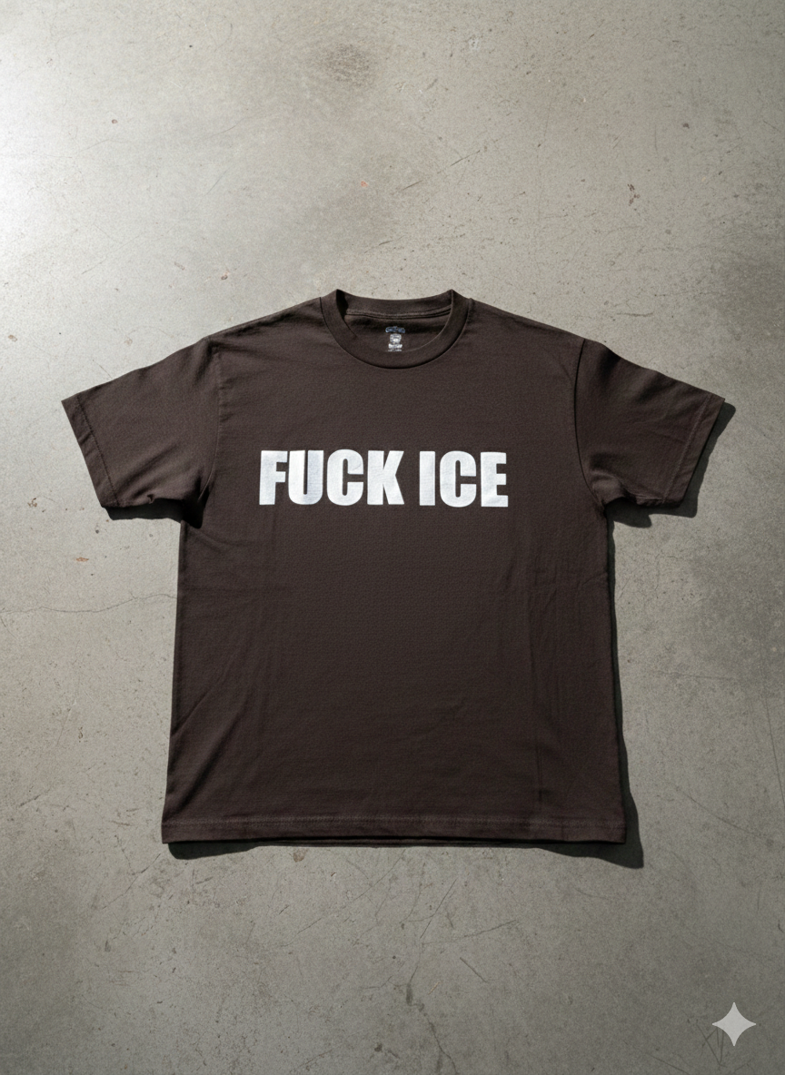 Fuck ICE T-Shirt | Anti ICE Immigration Enforcement Protest Shirt | Renegade Mafia Streetwear