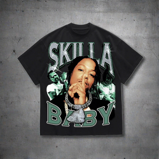 Skilla Baby 90s vintage hip hop tee