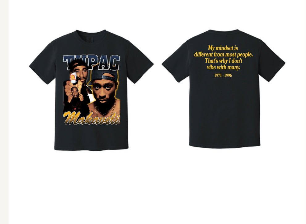 Tupac 90s Vintage Hip-hop Tee